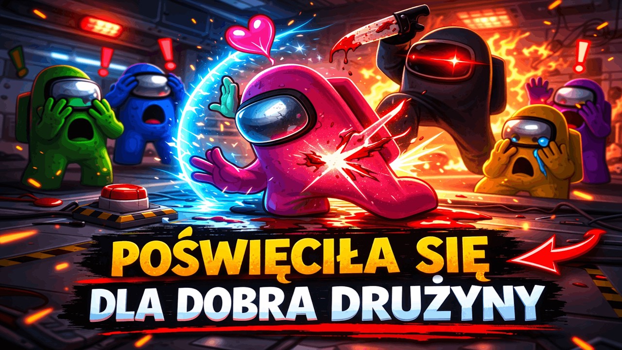 Poświęciła się dla dobra drużyny *AMONG US NA MODACH*