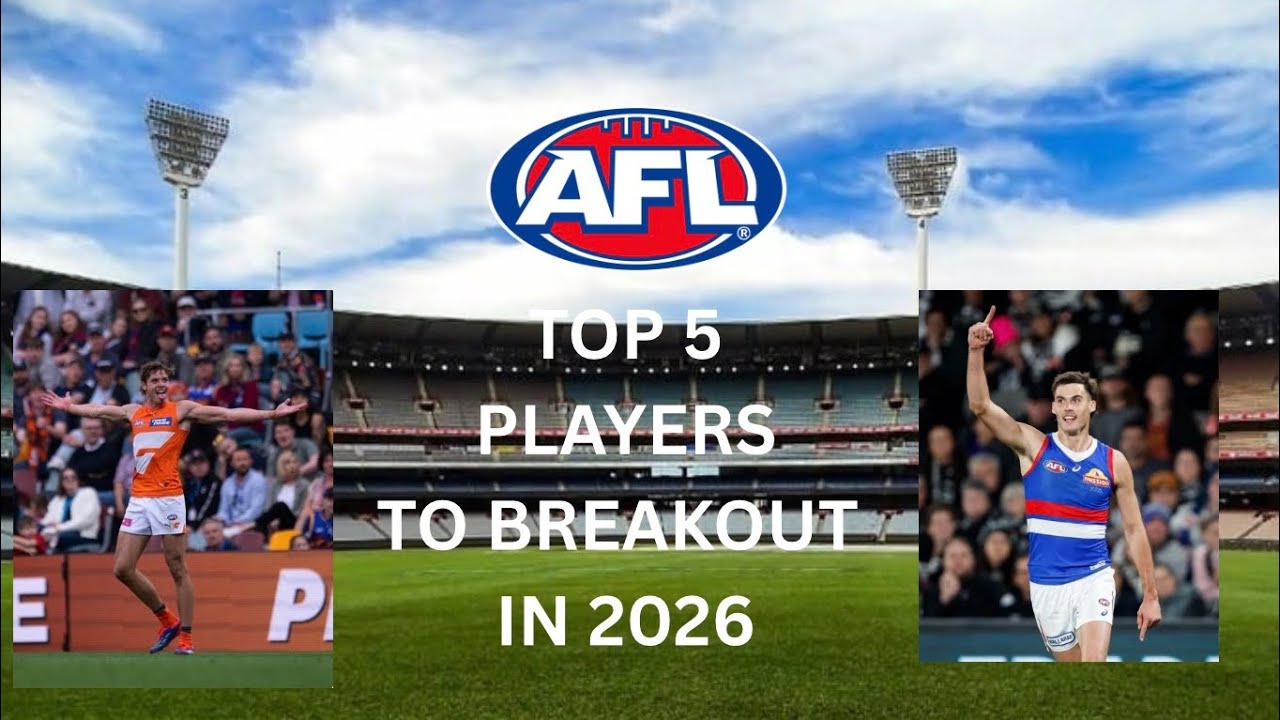 Top 5 AFL Players To Breakout In 2026!!!!!!