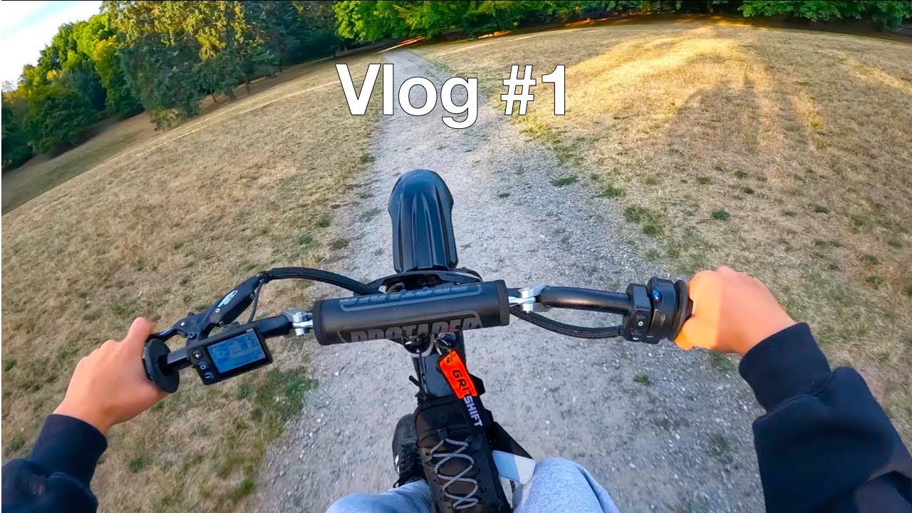 Wheelies and Jumps on my Ridstar Q20 - Vlog #1