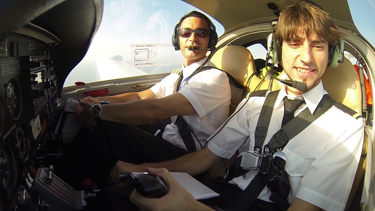 Mi primer vuelo como alumno piloto