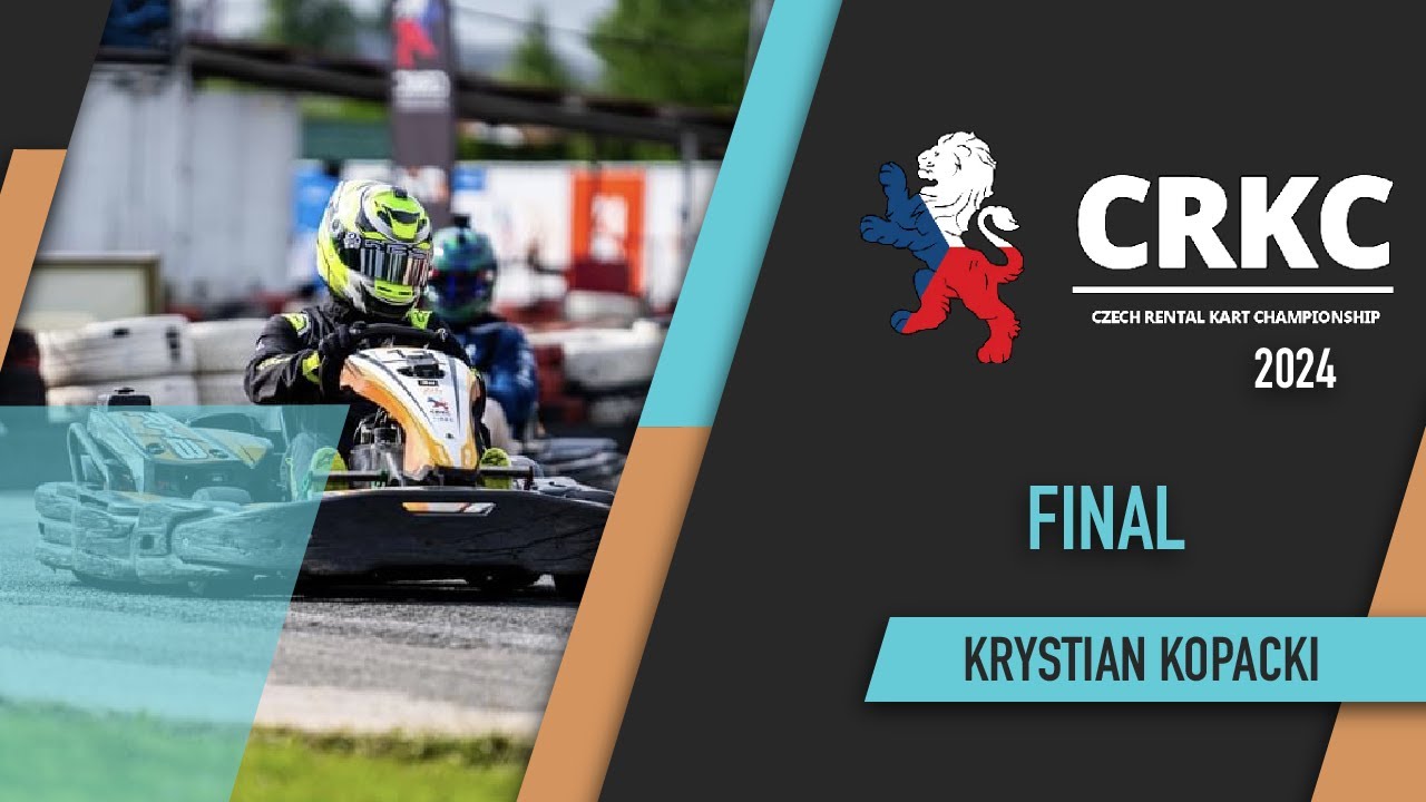 Krystian Kopacki (Gościnnie) - Czech Rental Kart Championship (CRKC) - Final - Hodonín — Pánov
