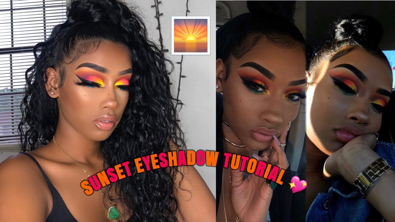 *REQUESTED* SUNSET EYEMAKEUP TUTORIAL