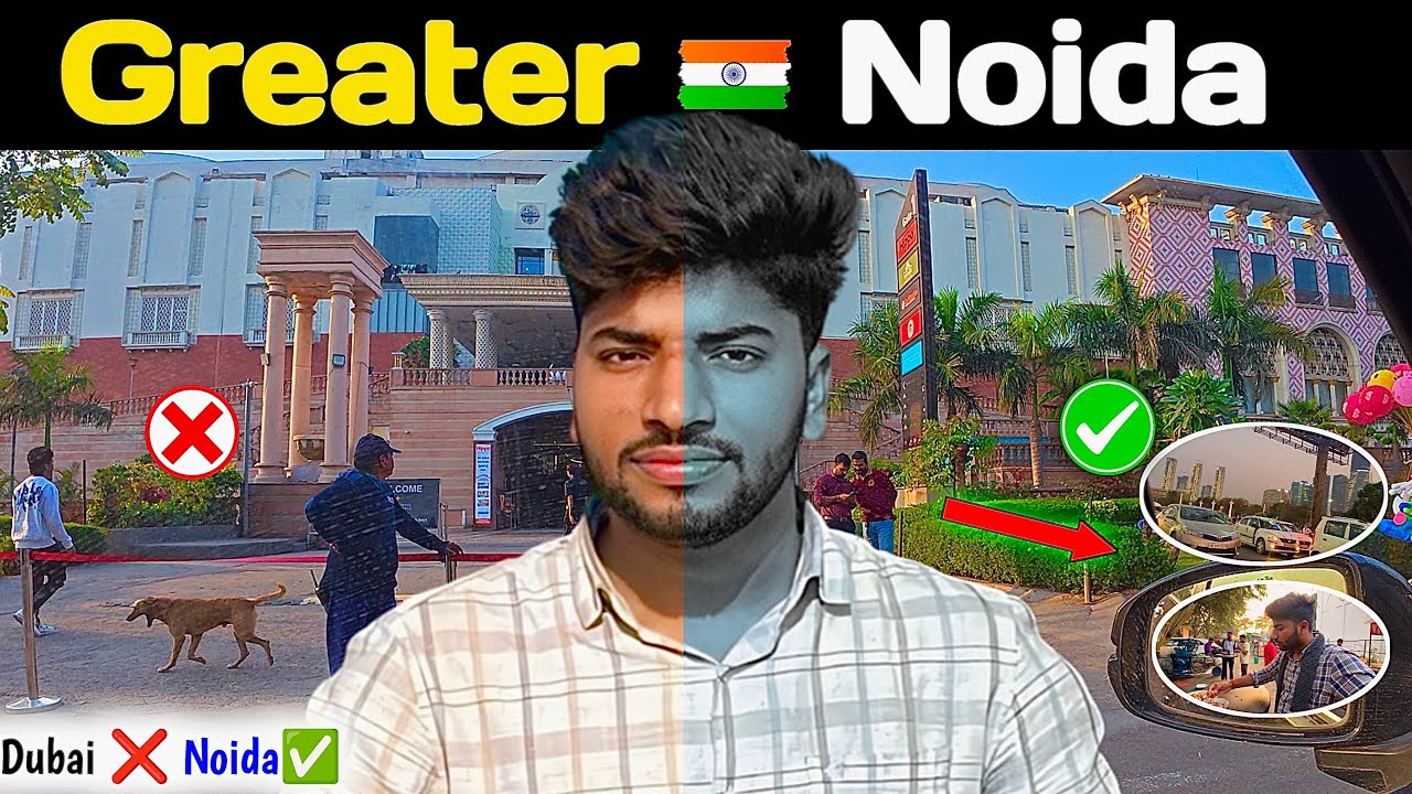 India&rsquo;s Must Develop City Greater Noida 🇮🇳| Noida City Tour || Greater Noida | Uttar Pradesh | Delhi