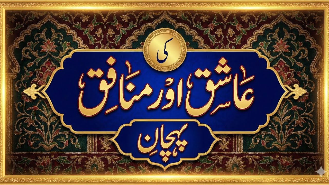 درود شریف کی فضیلت اور عاشق اور منافق کی نشانی 