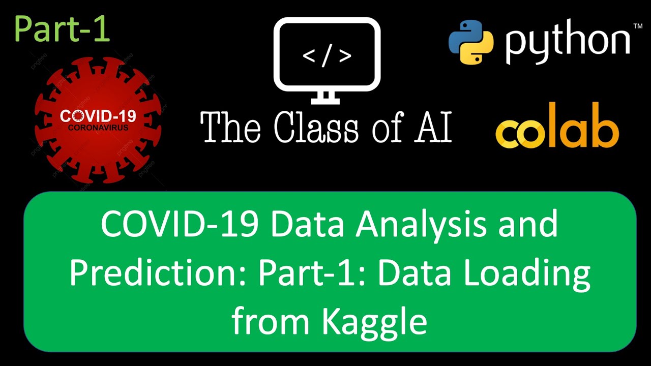 COVID-19 Data Analysis and Prediction: Part-1: Data Loading from Kaggle