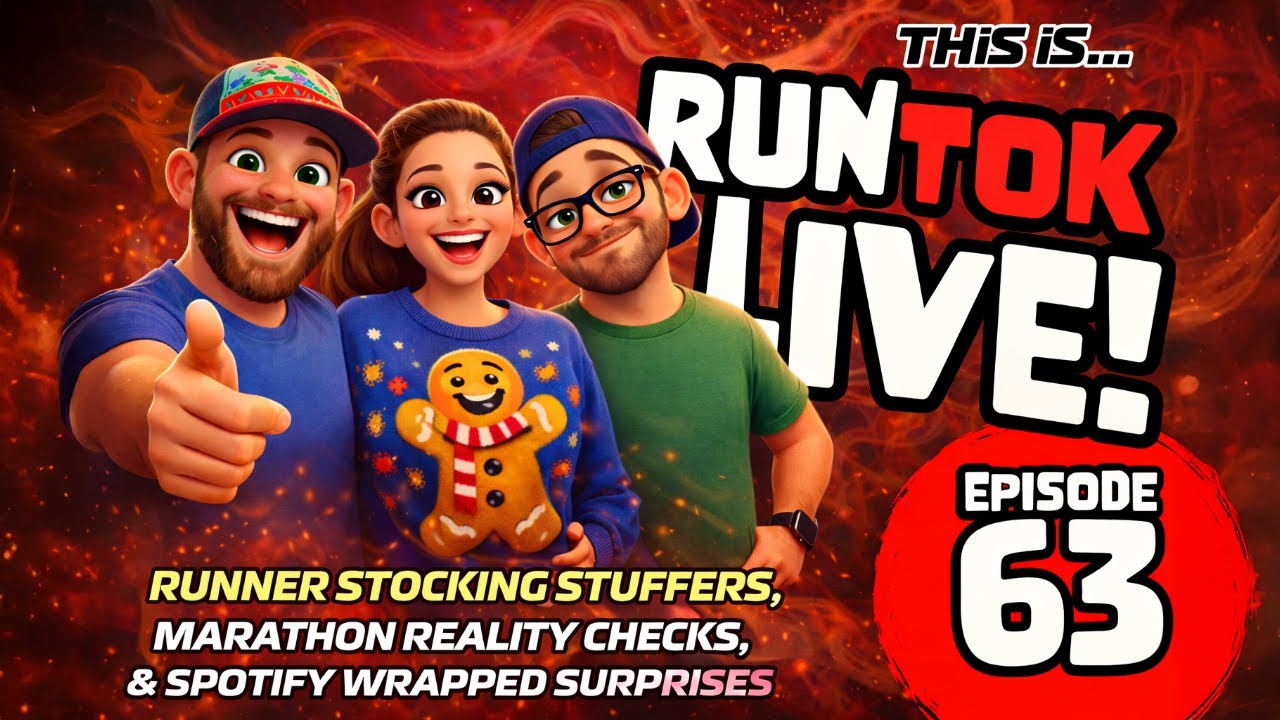 Episode 63: Runner Stocking Stuffers, Marathon Reality Checks, and Spotify Wrapped Surprises