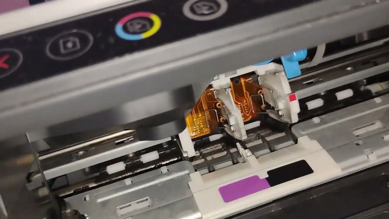 COMO CENTRAR CARRO DE IMPRESIÓN EN MODELOS DE IMPRESORAS HP SMART TANK 500 515 Y 519