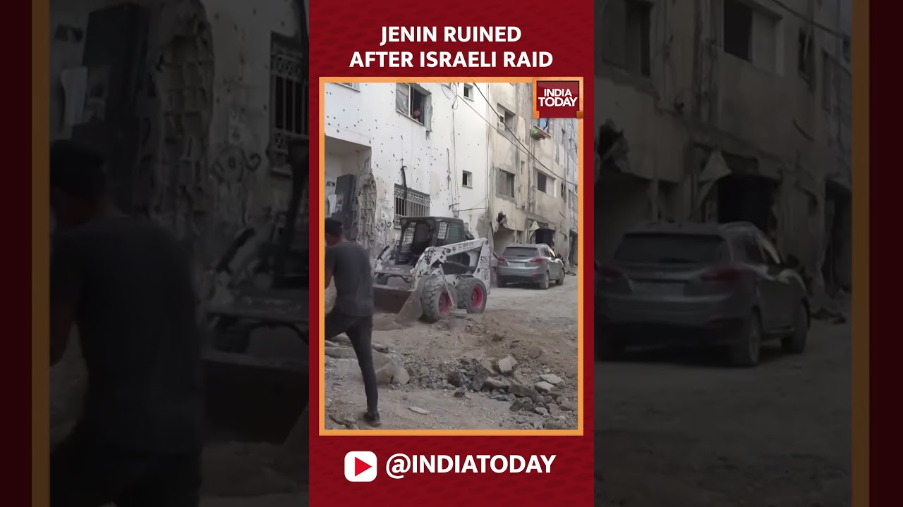 Watch: West Bank's Jenin In Ruins After Israeli Military Raids | Israel-Hamas War