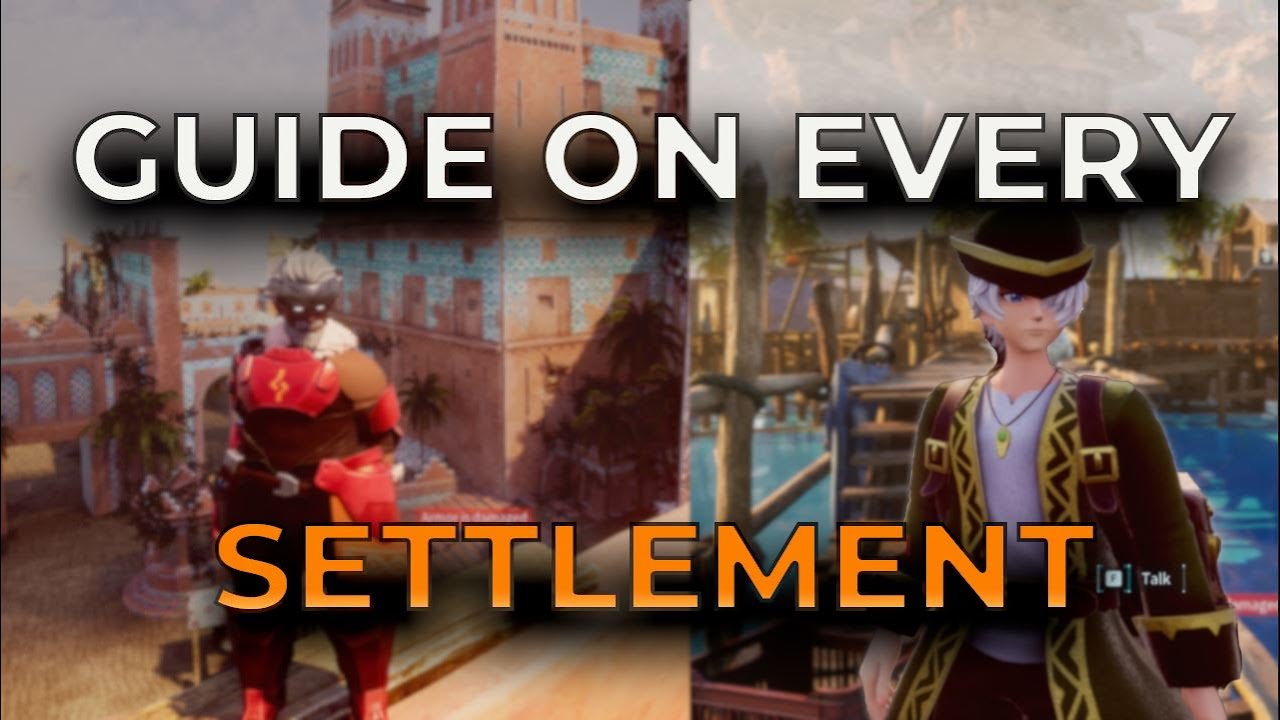 Guide of All Palworld SETTLEMENTS