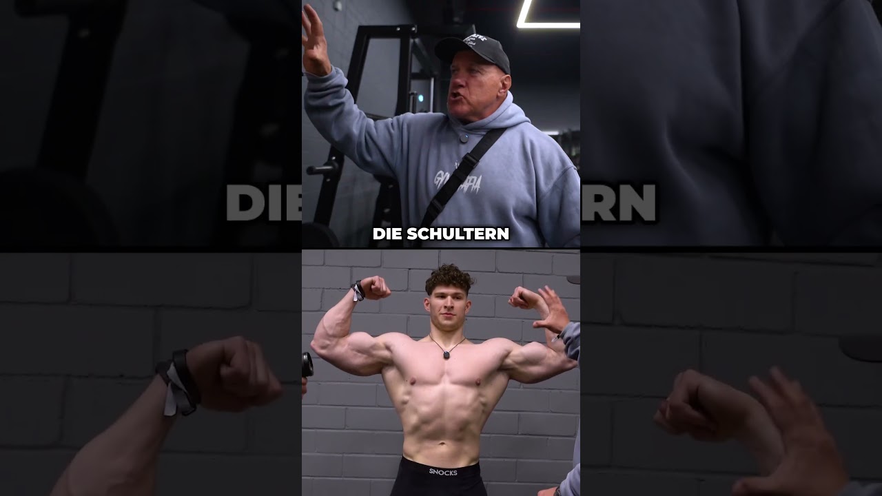 Heiko &bdquo;BEWERTET&ldquo; meine Form! 👀🫠 #muskelaufbau #fitness #fitnesstips #gymtips