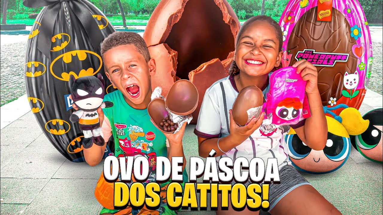 OVO DE PÁSCOA DOS CATITOS 