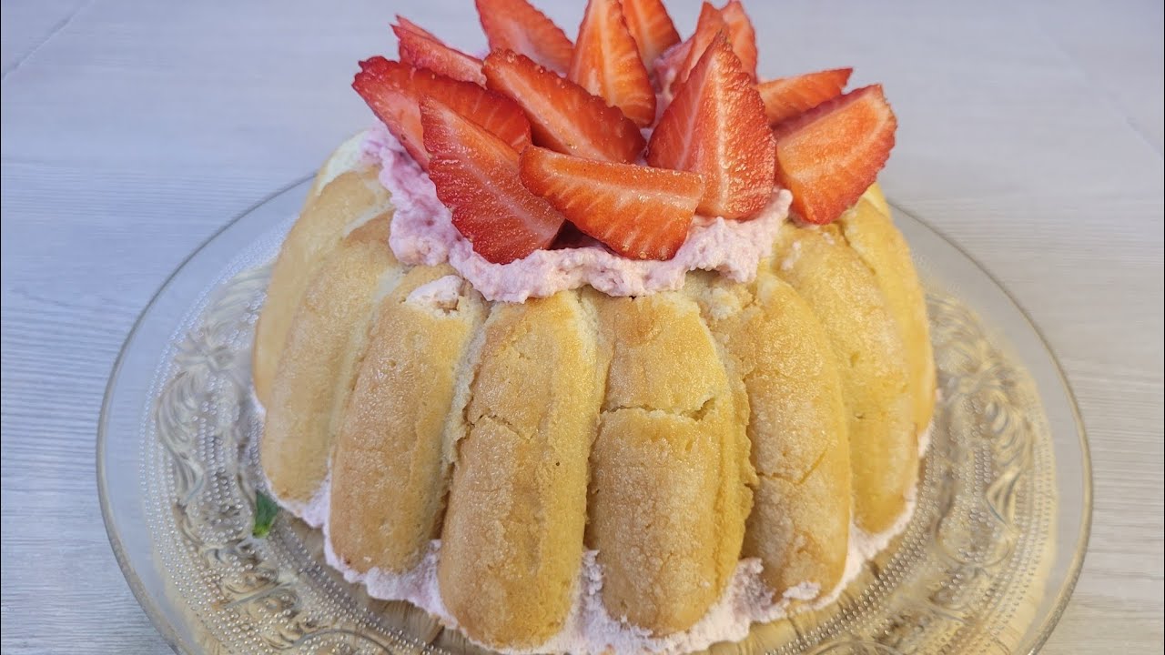 Charlotte aux fraises 🍓 🍓 🍓