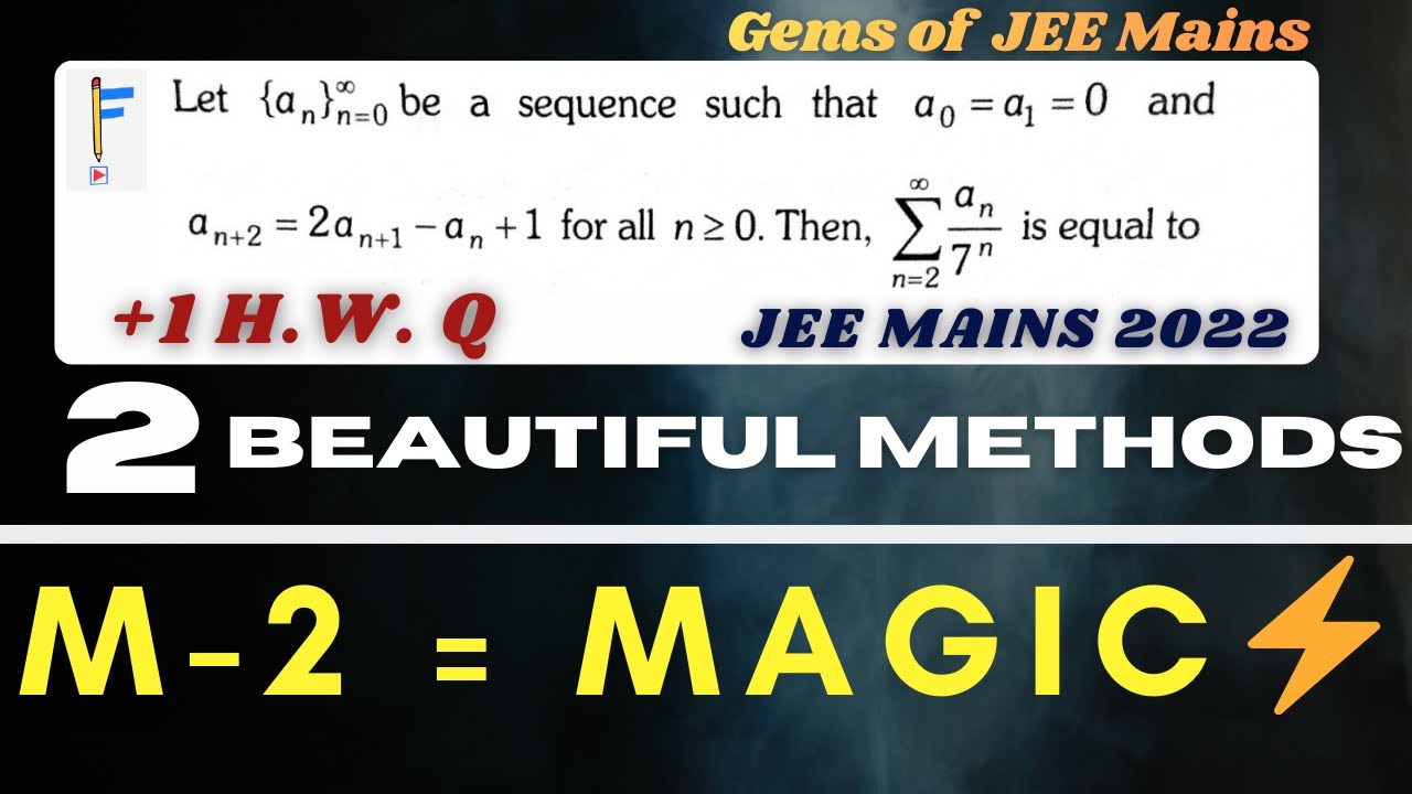 Two Clean Methods to Solve This Infinite Series | Sequence & Series