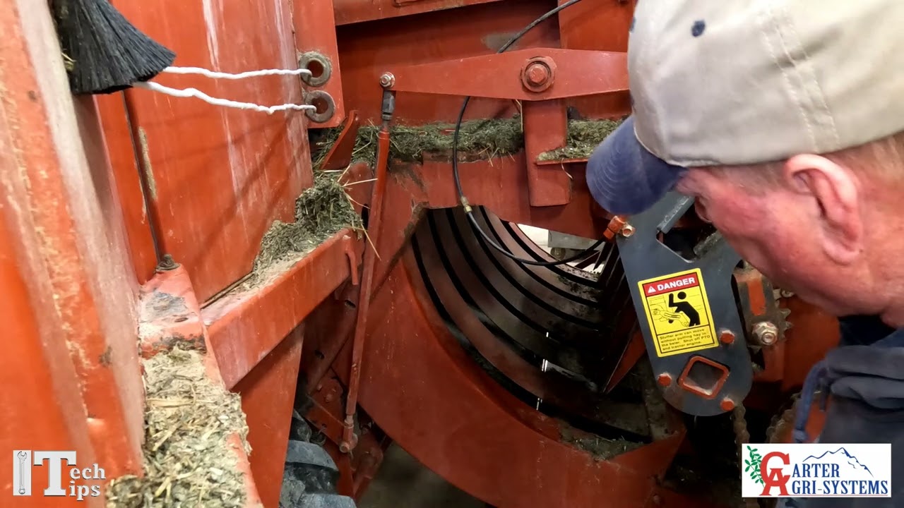 Carter Ag Tech Tips 4790 4900 4910 2100 2200 Baler Holding Finger Adjustment