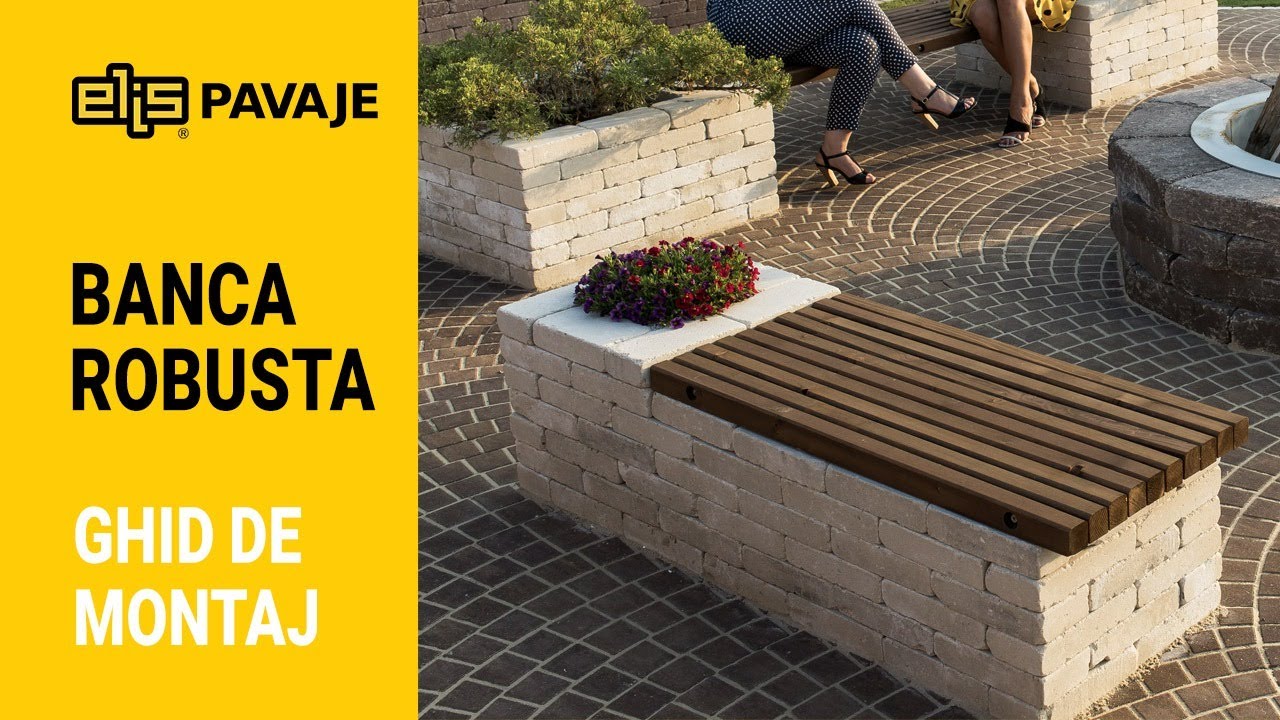Elis Pavaje - Banca Robusta I Ghid de montaj