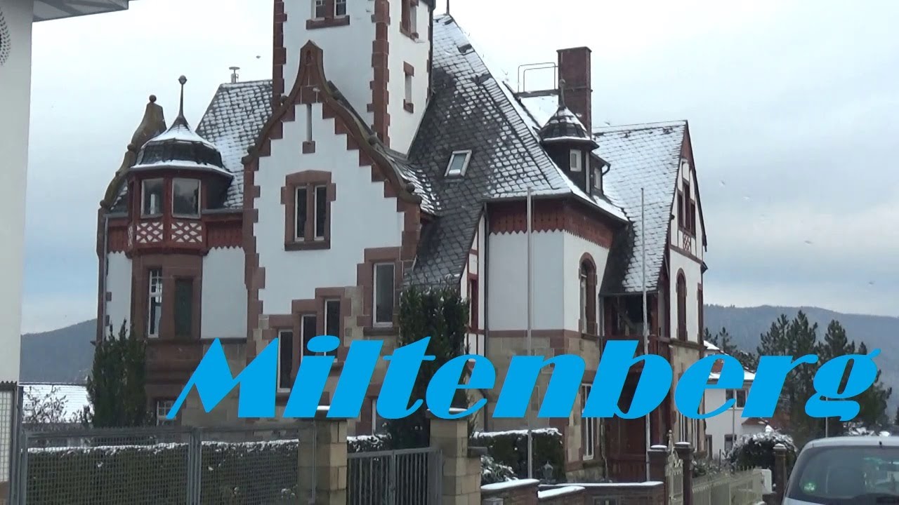 Сказочные домики города Мильтенберг! Fairy-tale houses of the city of Miltenberg!