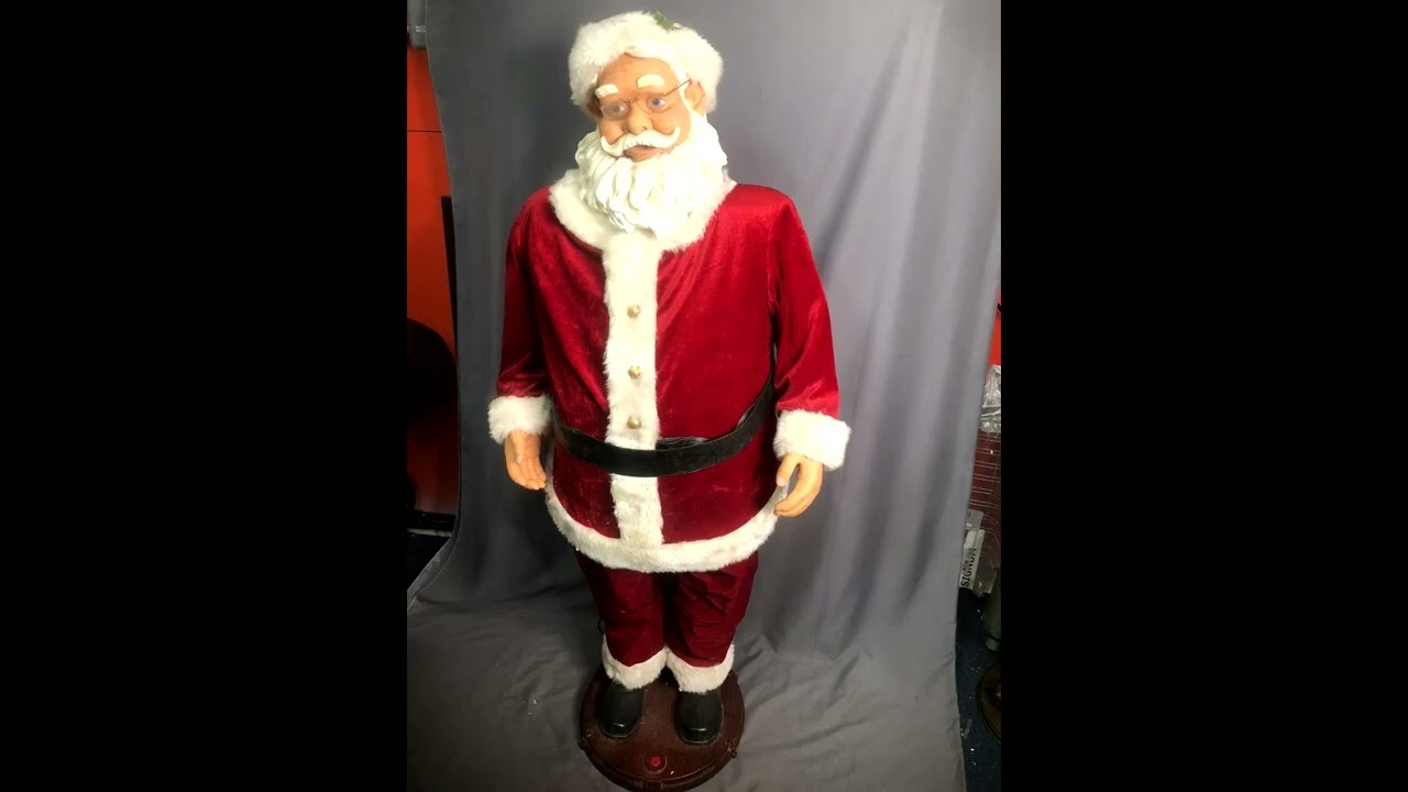 Gemmy Life Size Santa Audio Rip (Remastered 2023)