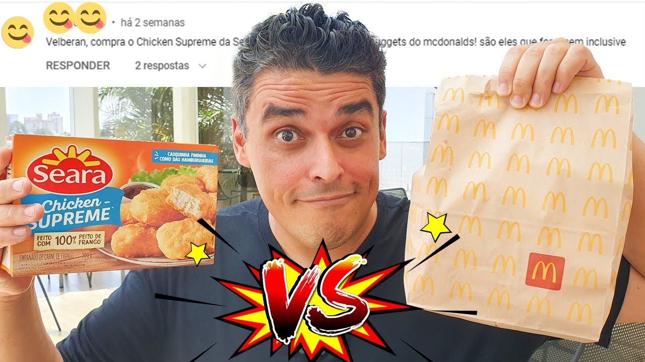 Chicken Supreme Seara X McNuggets - Qual Nugget é Mais Gostoso?
