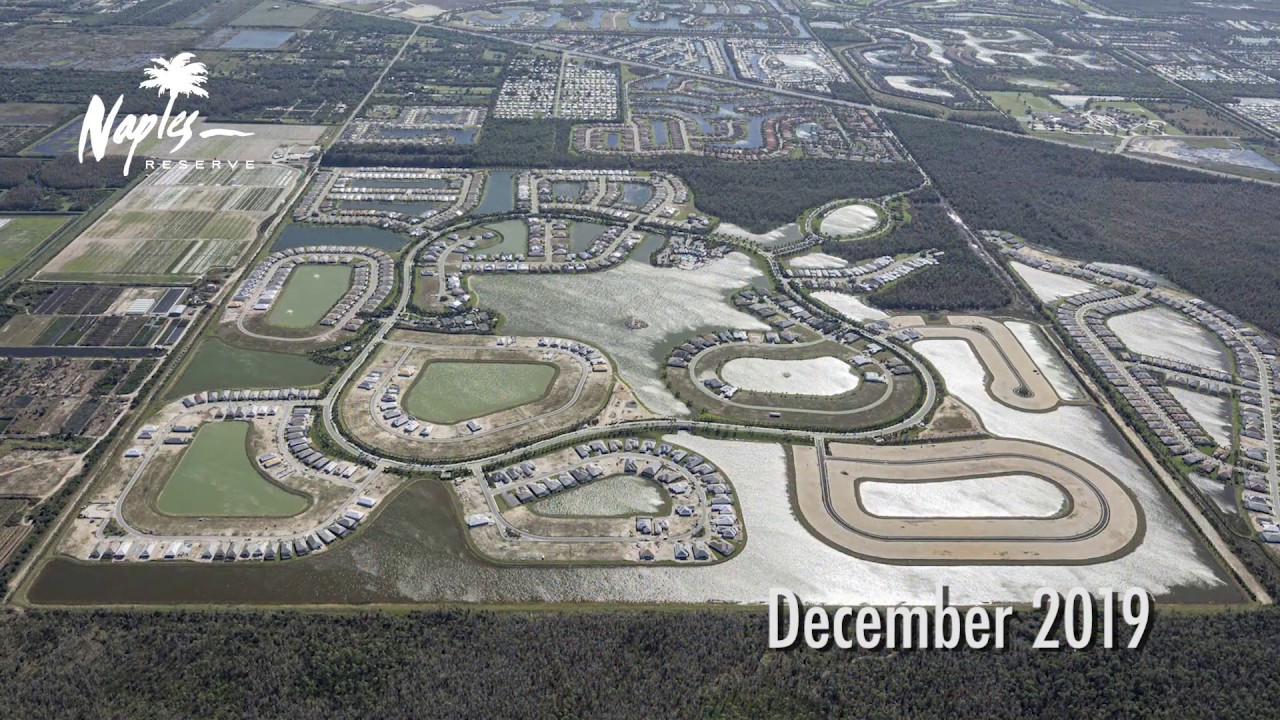 Naples Reserve Aerial Timelapse December 2019