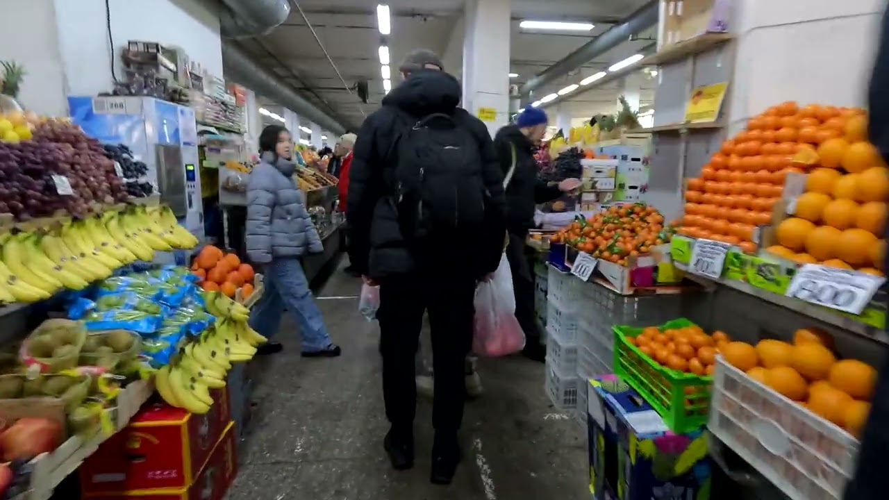 阿拉木图-绿巴扎Green Bazaar2025.3.1-大力说