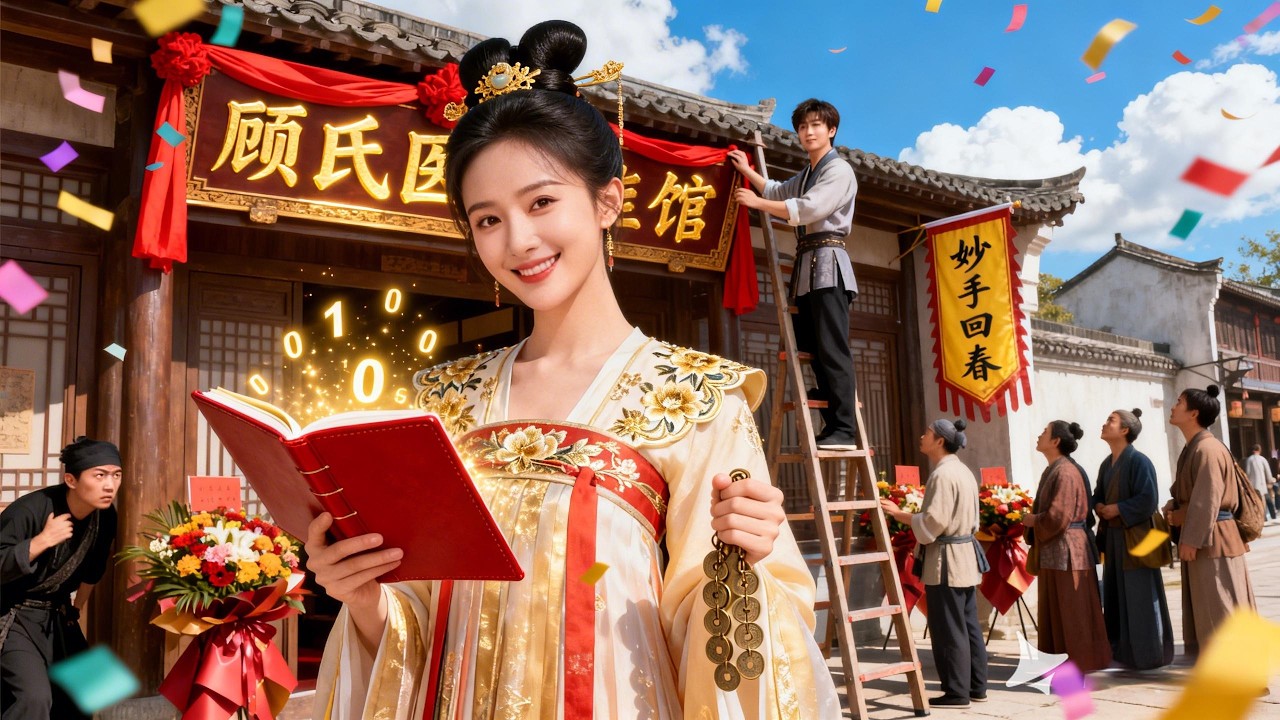 天才醫生顧一朝穿越，成了人人喊打的古代小寡婦？她用醫術打臉全場！還收穫甜蜜愛情！💕