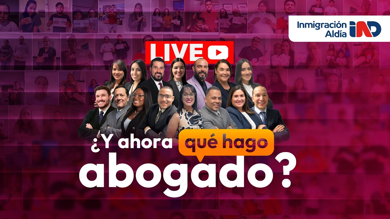 Live: ¿Y ahora qué hago, abogado? |  27 de Febrero