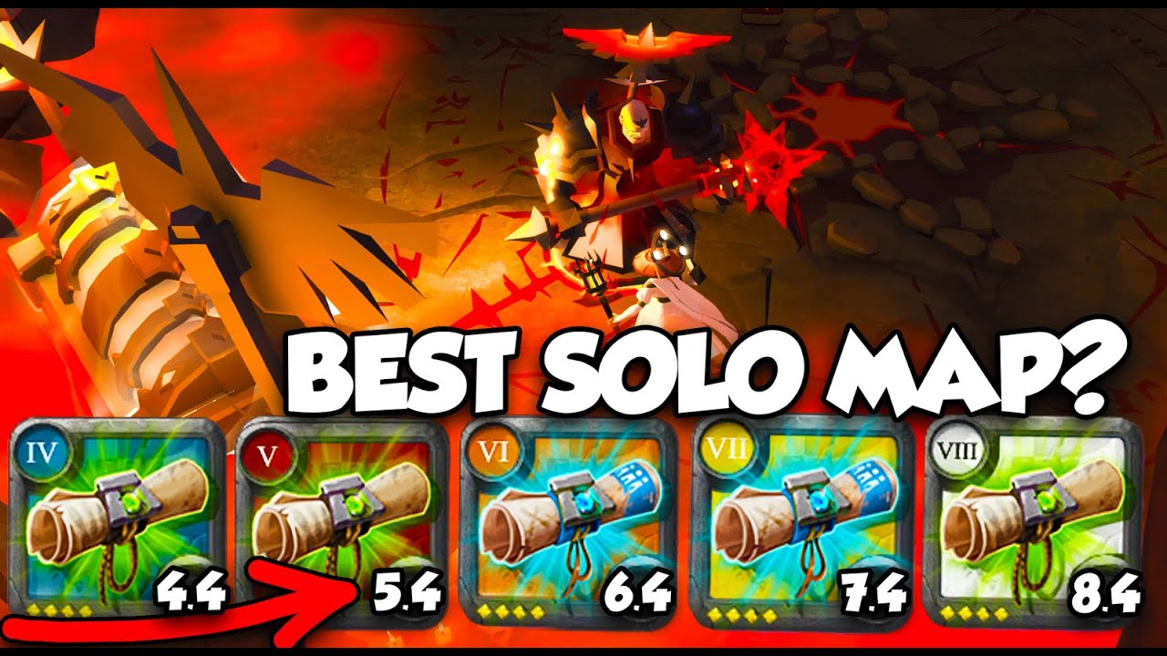 Какая карта принесла больше всего? 4.4, 5.4, 6.4, 7.4 или 8.4? | Albion Online