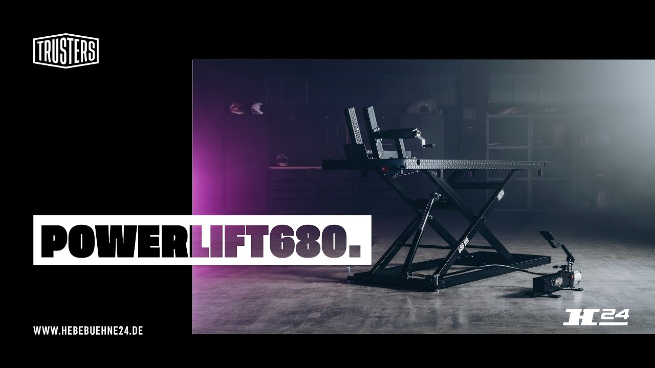 TRUSTERS POWERLIFT680 – подъемник для мотоциклов с грузоподъемностью 680 кг