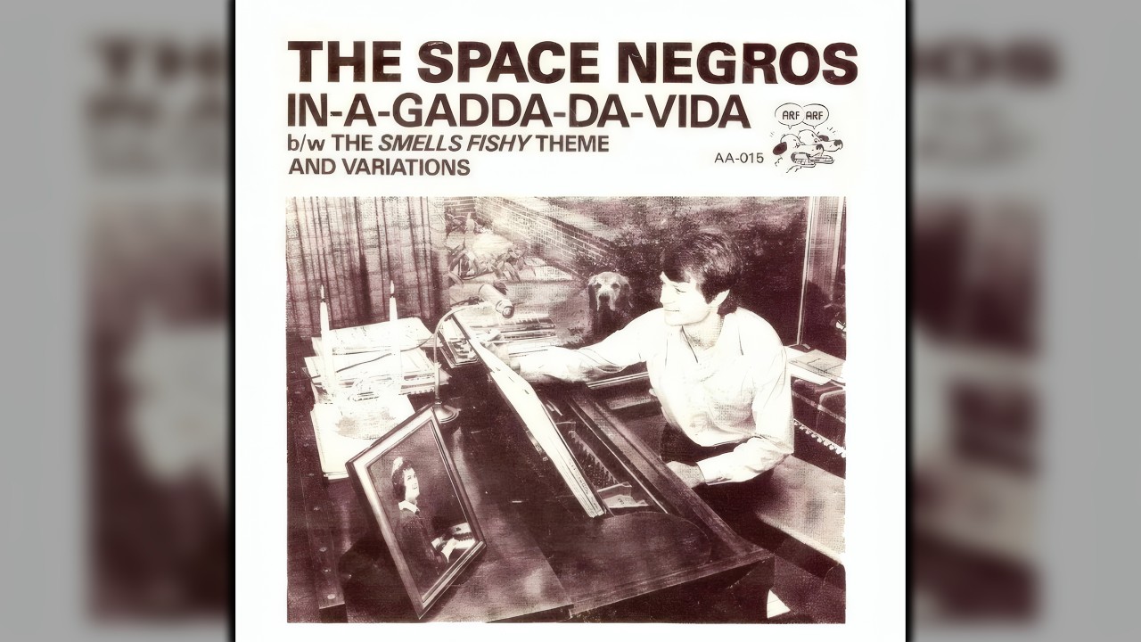 The ‎Space Negros - In-A-Gadda-Da-Vida (Synth-Pop/New Wave/Experimental, Iron Butterfly Cover)