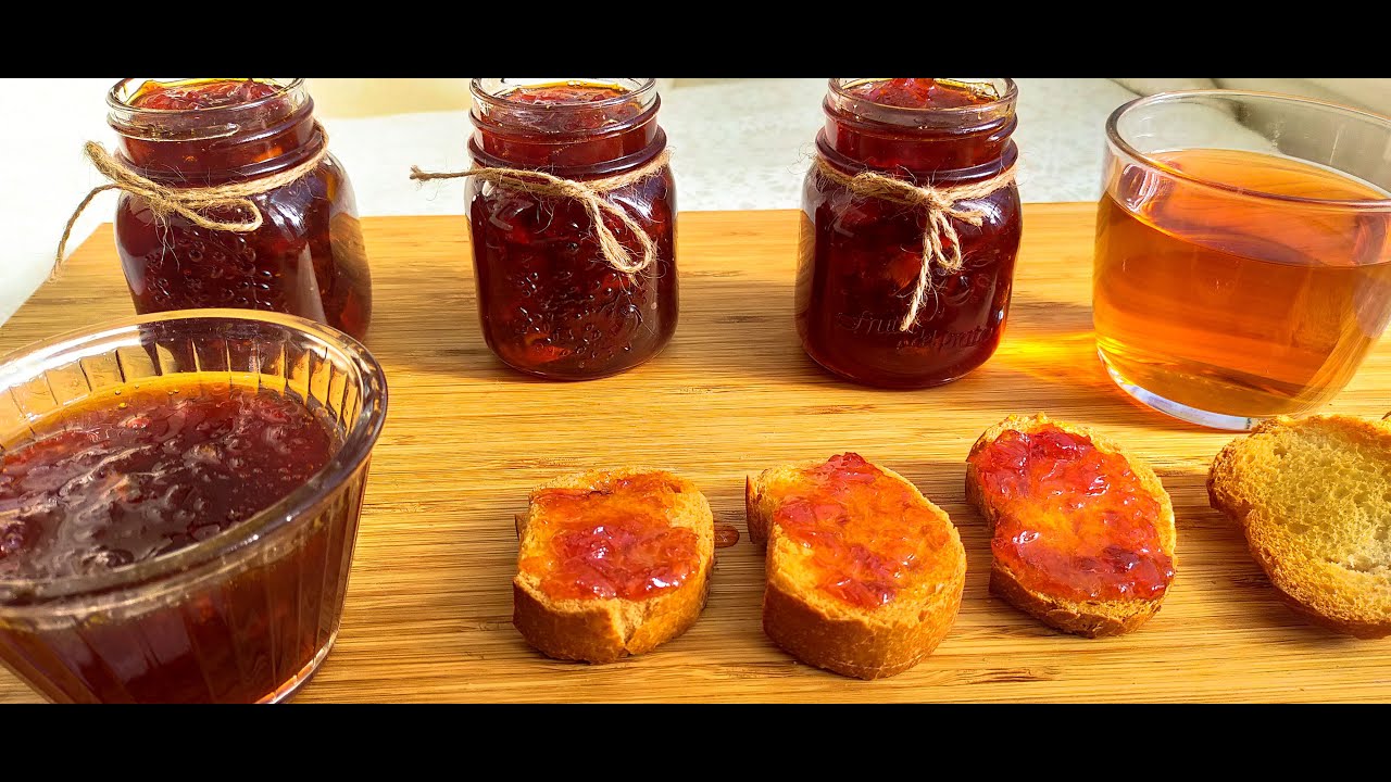 مربى البومبلموس بالزنجبيل/Confiture de pamplemousse au gingembre