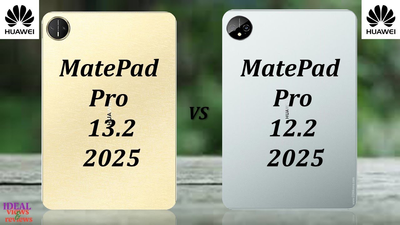 HUGE UPGRADE! Huawei Matepad Pro 13.2 2025 vs Matepad Pro 12.2 2025