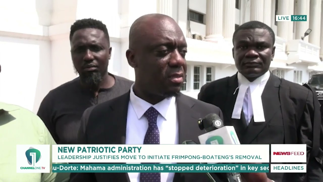 NPP Leadership Defends Move to Initiate Frimpong-Boateng’s Removal | News Feed