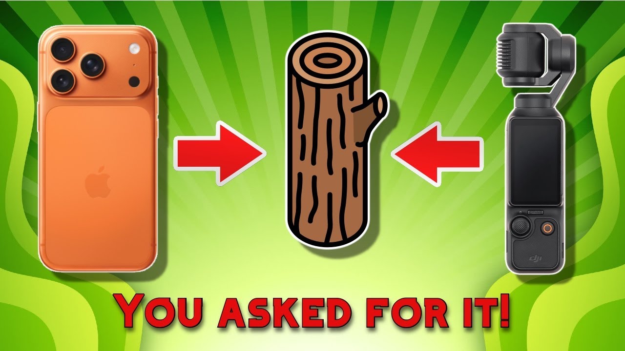 iPhone 17 Pro AppleLog против Pocket 3 D-Log M
