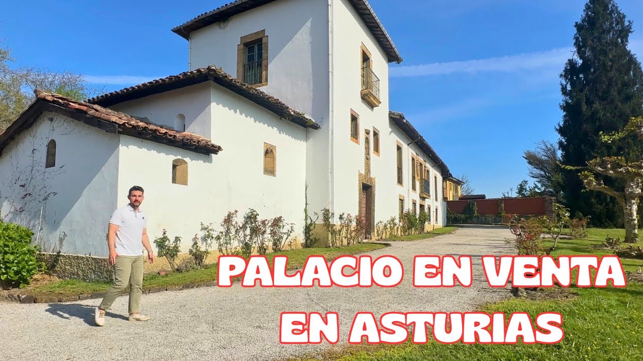 IMPRESIONANTE PALACIO EN VENTA AL LADO DE OVIEDO *1.595.000€* #palacio  #exclusivo  #lujo  #enventa