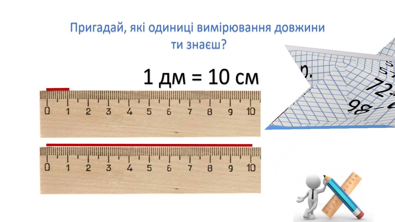 метр Порівняння іменованих чисел