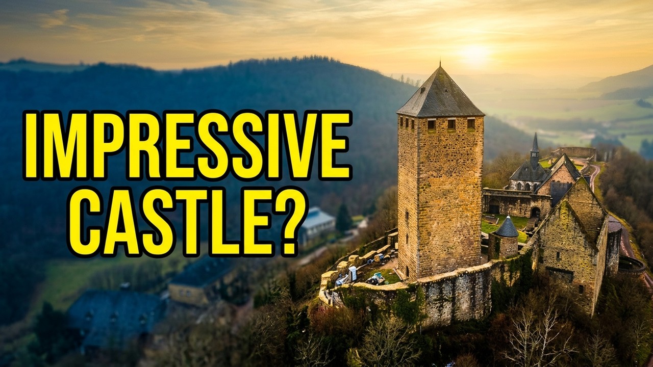 Is This Germany&rsquo;s Most Impressive Castle? Lichtenberg Aerial Tour