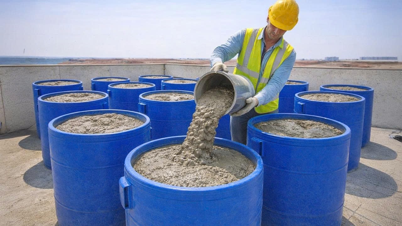 Genius Invention by a 60-Year-Old Plumber! 5 Free Recycling Ideas from Tires v&agrave; Empty Barrels!