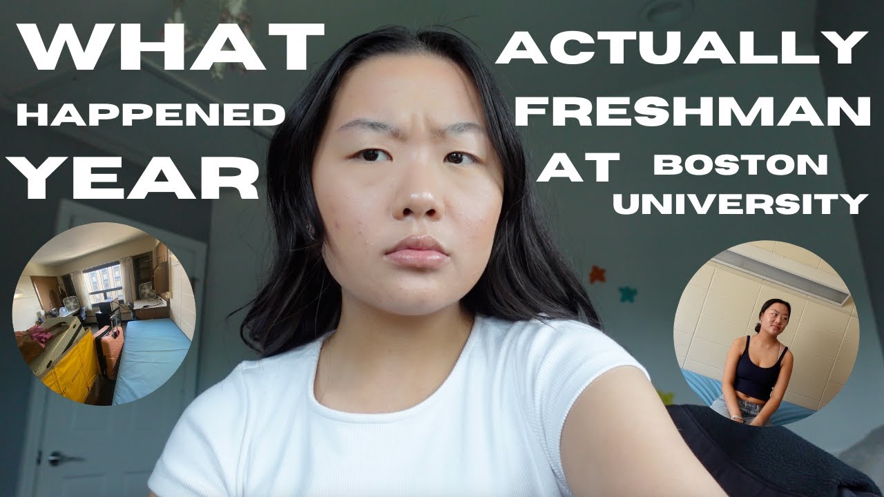 what freshman year at Boston University was actually like...