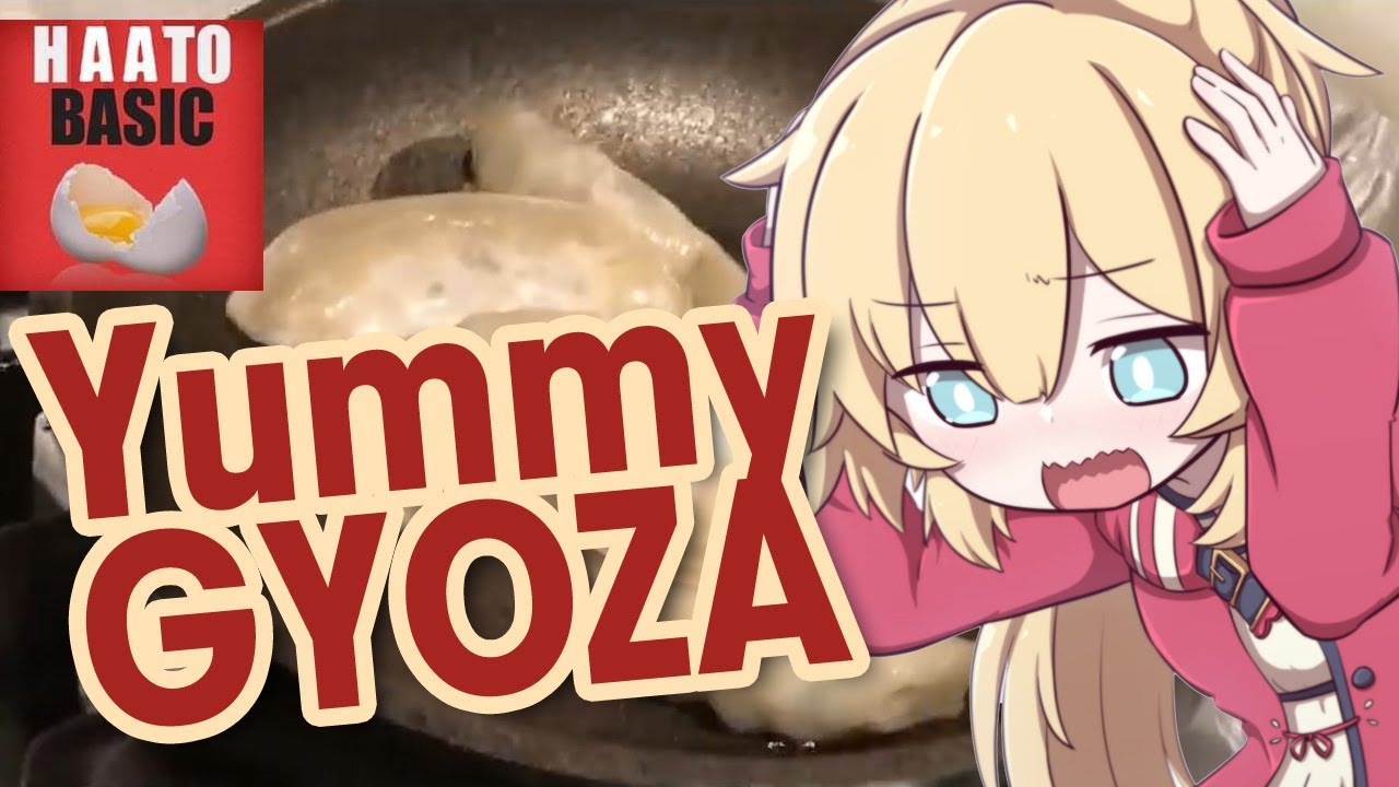 Haato Basic - Make a Perfect Yummy Gyoza【Hololive | ID Sub | EN CC】