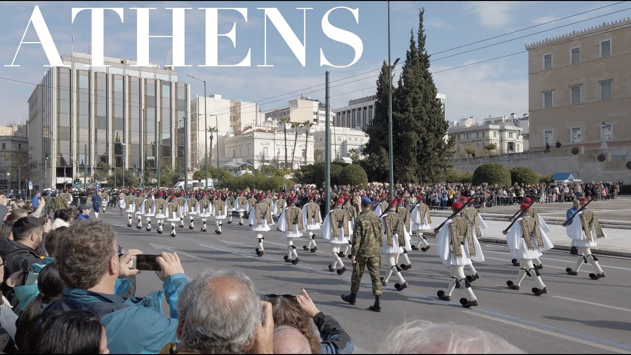 The Grand Changing of The Evzones Guard Parade | Athens, Greece [4K HDR]
