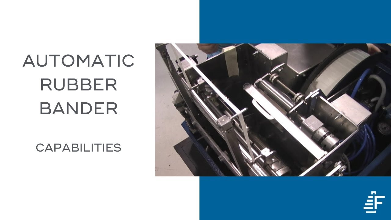 Demonstration of the Felins (ARB) Automatic Rubber Banding Machine