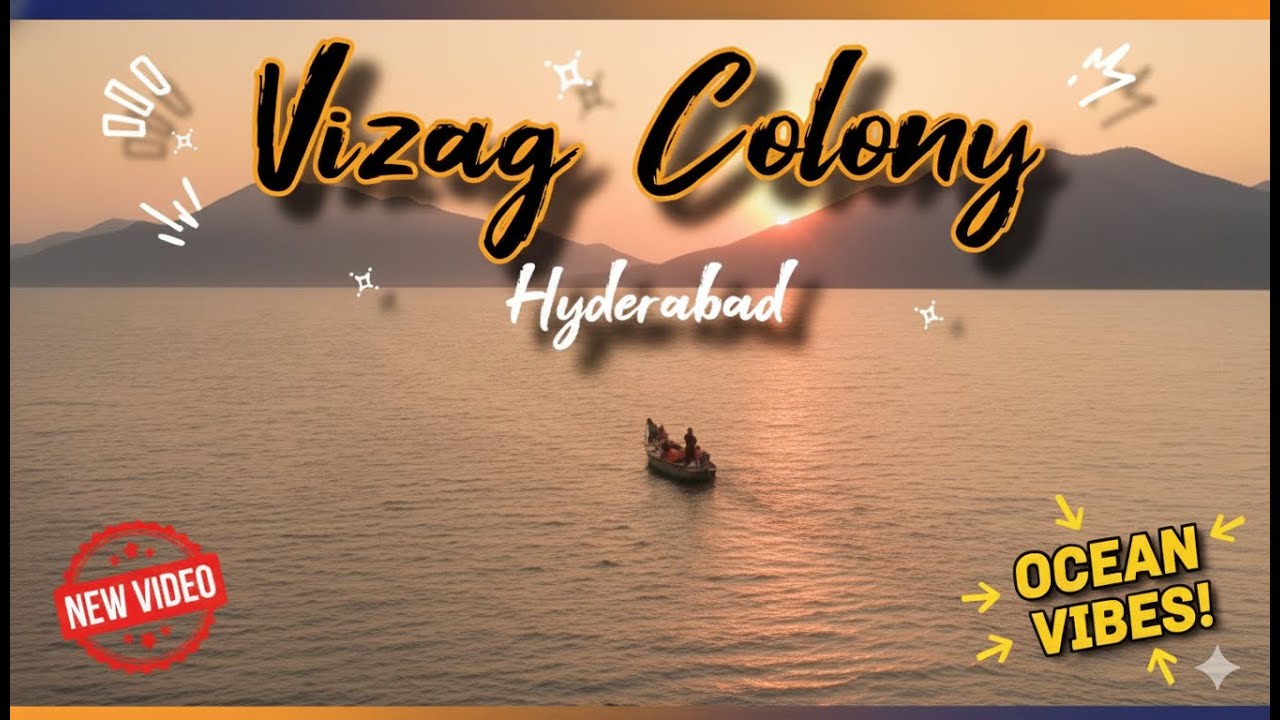 We Found an Ocean in the Middle of Telangana?! 🌊 | Vizag Colony Family Vlog