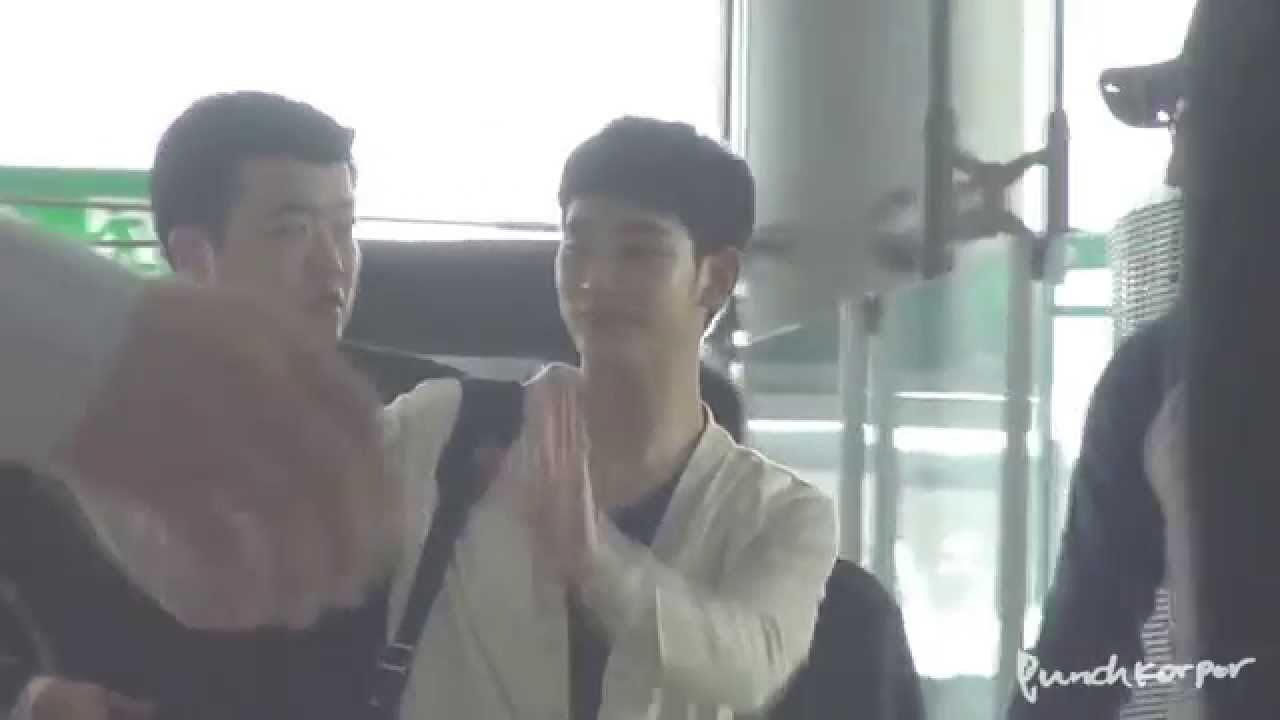 [FANCAM] 140329-31 Kimsoohyun's Bangkok arrival and departure
