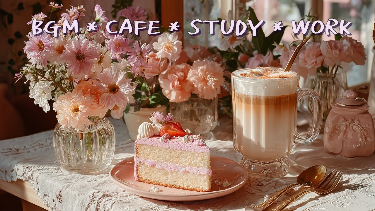 Мягкая Посадка к Концу Дня 🌅 Soft Pop Cafe BGM 65 мин | Учёба · Работа · Фокус