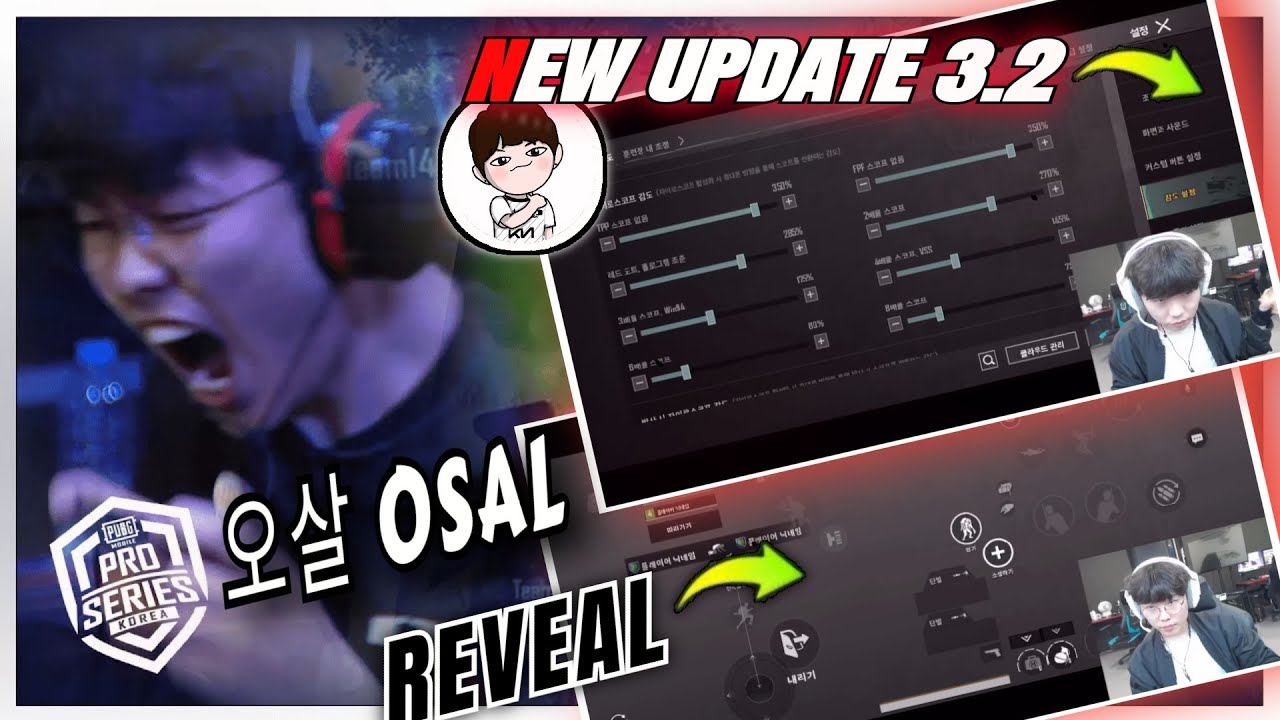 UPDATE 3.2 | OSAL GAMING SENSITIVITY | OSAL SENSITIVITY CODE | OSAL CONTROL CODE