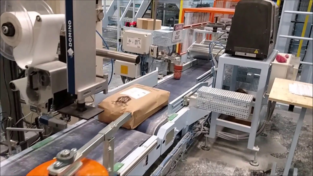 Complete Technipes Valve Bagging & Palletizing System