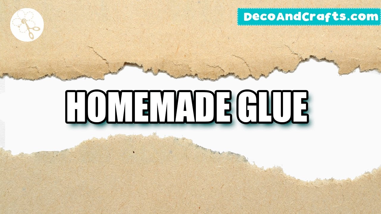HOMEMADE GLUE - THE SECRET OF DURABLE CARDBOARD FURNITURE