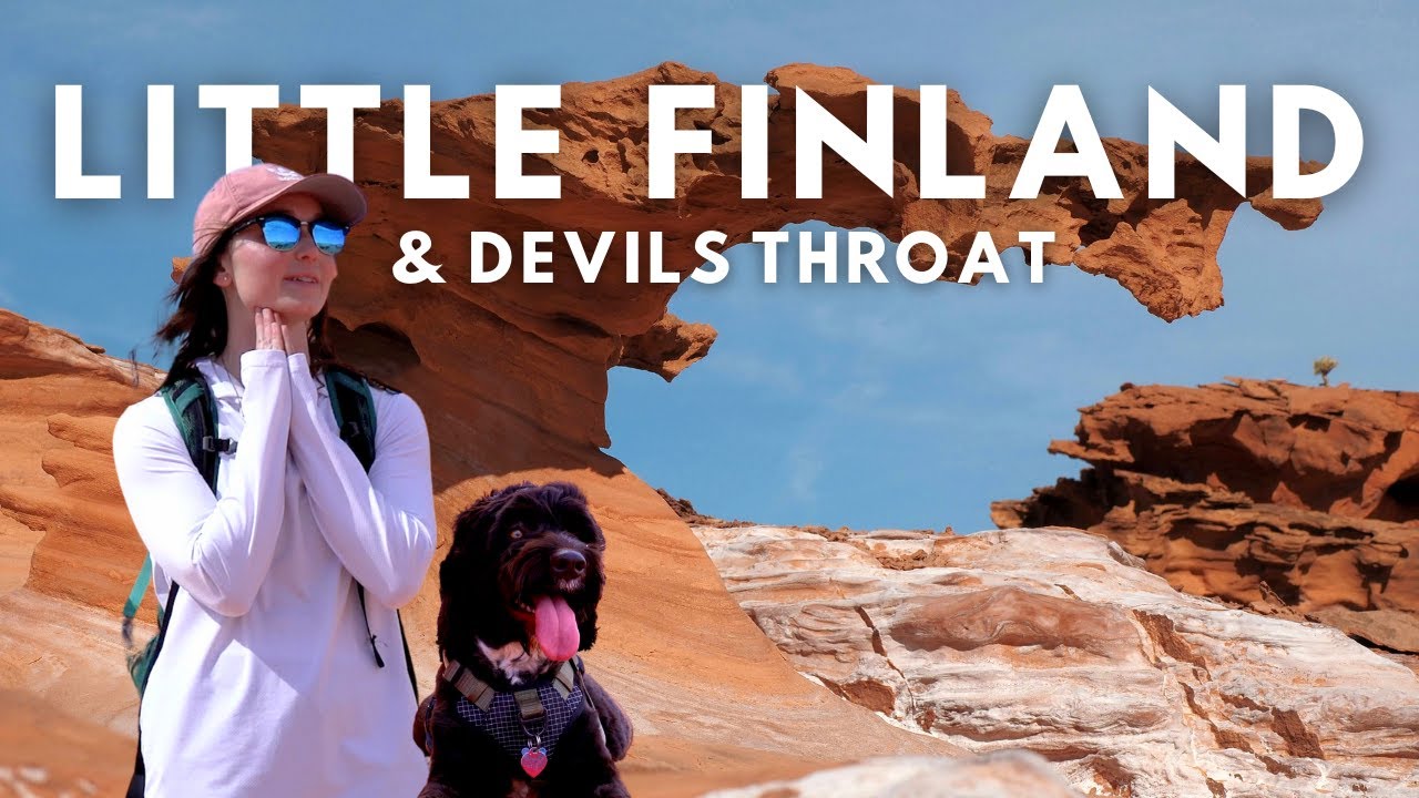 Exploring Little Finland & Devil's Throat - Gold Butte National Monument
