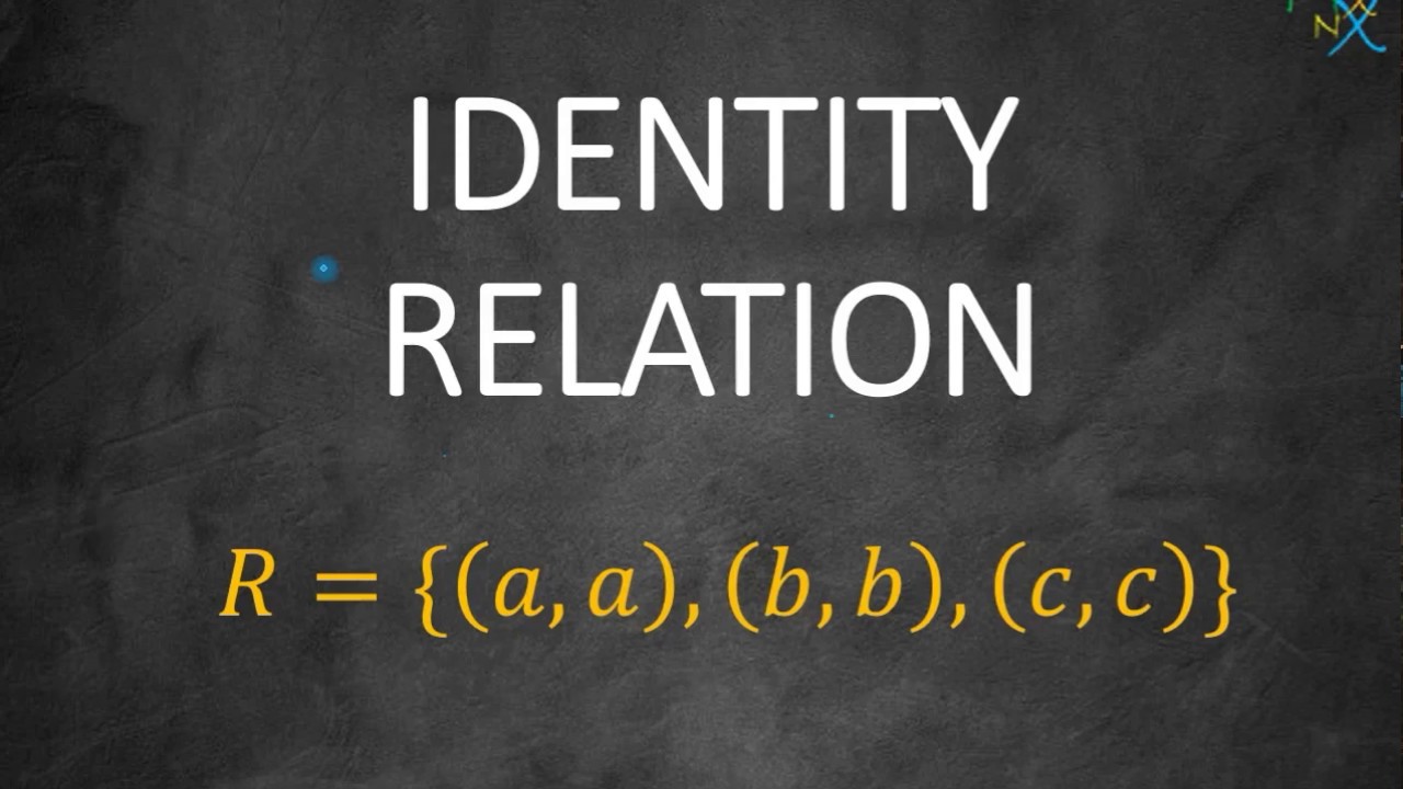 Definition of Identity Relation on a Set with Examples || Why Identity Relation is Equivalence