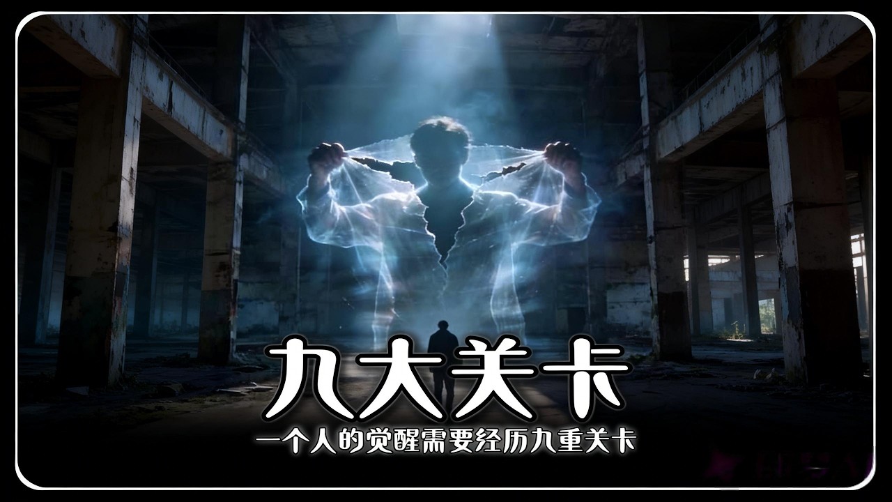 人生终极逻辑：一个人的觉醒，必须经历这“九重关卡”！你到哪一级了？ #人生智慧#认知觉醒#睡前故事#人生觉醒 #认知提升 #底层逻辑 #个人成长 #修行 #心理学 #思维破局 #成功学 #灵性成长